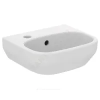 Умывальник подвесной I.life A 35 1 отверстие под смеситель слева белый Ideal Standard T470901