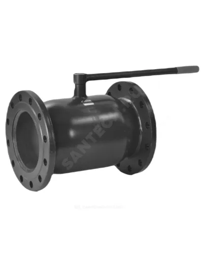 Кран шаровой сталь 11с67п Ду 250 Ру16 фл L=530мм FORTECA 183.1.250.016