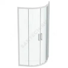 Ограждение душевое CONNECT 2 Corner Quadrant 900х900х1950 мм без поддона угловая-асимметричная прозрачное стекло Ideal Standard K966101
