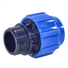 Муфта компрессионная ПЭ Дн 32х3/4" НР ТПК-АКВА 53003234