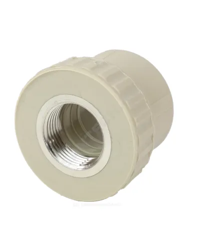 Муфта PP-R комбинированная серая Дн 25х1 ВР VALFEX 10129225Г
