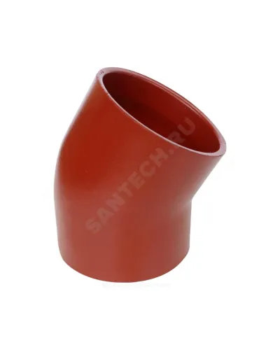 Отвод чугун SML Ду 125х30гр б/растр SGACX