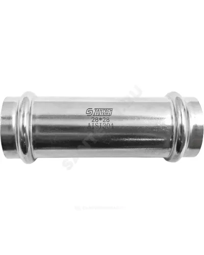 Муфта надвижная сталь нерж AISI 304 Дн 15 пресс SantechSystems