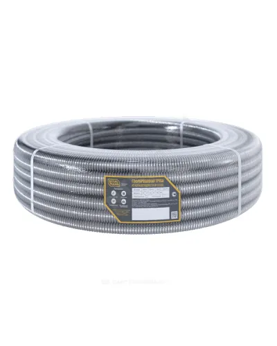 Труба гофрированная сталь нерж SS316L 25A Ру15 отожженная бухта 30м STAHLMANN SP3162500030