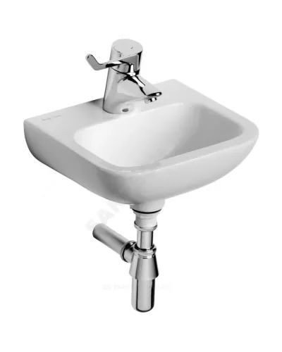 Умывальник подвесной CONTOUR 37 1 отверстие под смеситель по центру Ideal Standard S212201