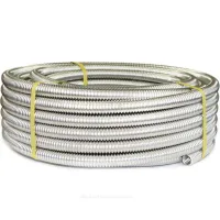 Труба гофрированная сталь нерж SS304 15A Ру15 отожженная бухта 100м STAHLMANN SP3041500100