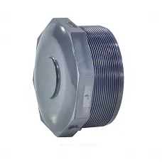 Заглушка ПВХ Дн 110х4" серая напорная НР Aquaviva PWT110