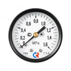 Манометр ТМ-310Т.00 осевой Дк63мм 0-0,4 МПа кл.2,5 G1/4" Росма 00000009575