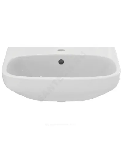Умывальник подвесной I.life A 50 1 отверстие под смеситель по центру белый Ideal Standard T470701