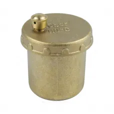 Воздухоотводчик автоматический латунь 5004 Ду 15 Ру10 G1/2" НР угловой Aquasfera 5004-01 .