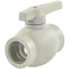 Кран шаровой PP-R серый Дн 20 внутренняя пайка VALFEX 10144020Г