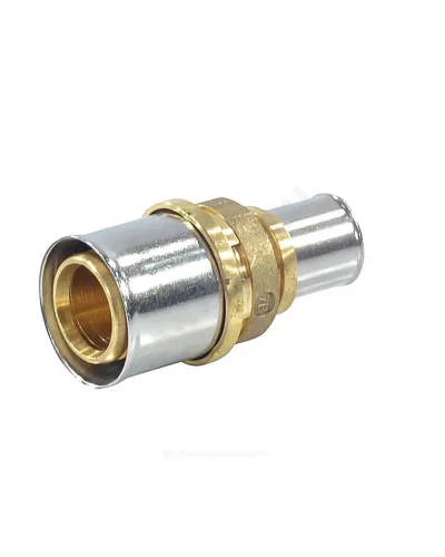 Муфта переходная для МП/PE-X труб латунь пресс Дн 50х40 RM103 Giacomini RM103Y076