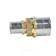 Муфта переходная для МП/PE-X труб латунь пресс Дн 20х16 RM103 Giacomini RM103Y010