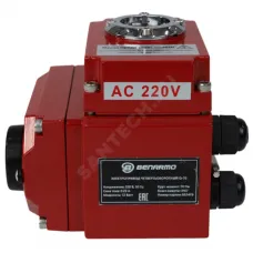 Электропривод четвертьоборотный QB-250 F07/F10/F12 22х22/17х17 квадрат 220В IP67 Benarmo