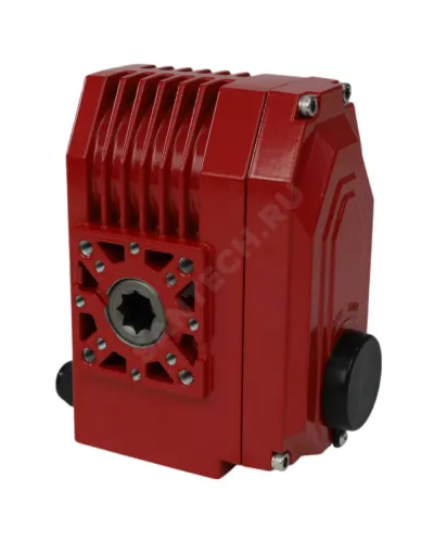 Электропривод четвертьоборотный QB-250 F07/F10/F12 22х22/17х17 квадрат 220В IP67 Benarmo
