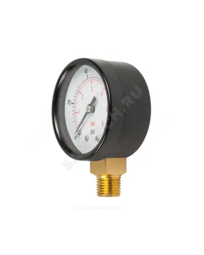 Манометр радиальный Дк50мм 0-6 бар G1/4 Unipump 18447