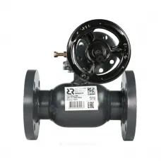 Кран шаровой сталь Jip-R Premium FF Ду 200 Ру25 фл с редуктором Ридан 065N0356GR