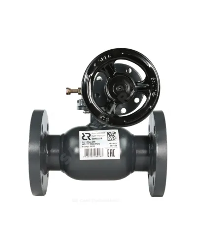Кран шаровой сталь Jip-R Premium FF Ду 200 Ру25 фл с редуктором Ридан 065N0356GR