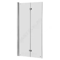 Стенка душевая Capital 1150х1400мм прозрачное стекло профиль хром Roca M4111512M