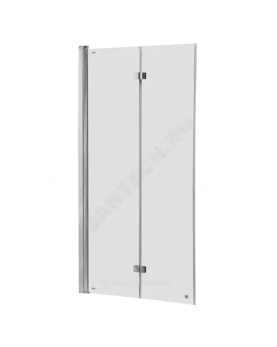 Стенка душевая Capital 1150х1400мм прозрачное стекло профиль хром Roca M4111512M