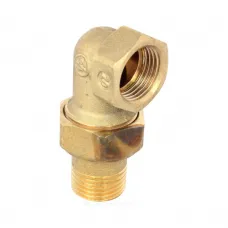 Соединитель латунь американка Ду 10 (3/8") угловой ВР/НР R19 Giacomini R19Y002