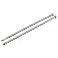 Подводка гибкая для смесителя нержавеющая оплетка М10-1/2" г-ш L=0.4м Профсан PS-FMF40