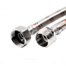 Подводка гибкая для воды нержавеющая оплетка 1/2" г-ш L=1.8м VALFEX S/S 180сm В-Н