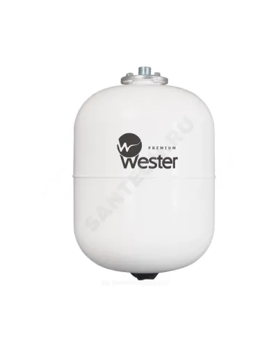 Бак расширительный мембранный для отопления 12 л 12 бар 3/4 НР WDV Premium Wester 0-14-0360