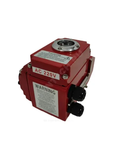 Электропривод четвертьоборотный Q-050 F05/F07 9х9 220В красный Benarmo