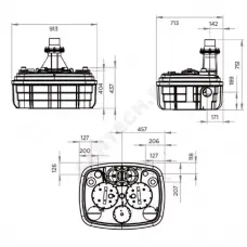 Установка канализационная SANICUBIC 2 XL VX 1x220-240В/50 Гц SFA