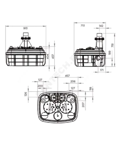 Установка канализационная SANICUBIC 2 XL VX 1x220-240В/50 Гц SFA