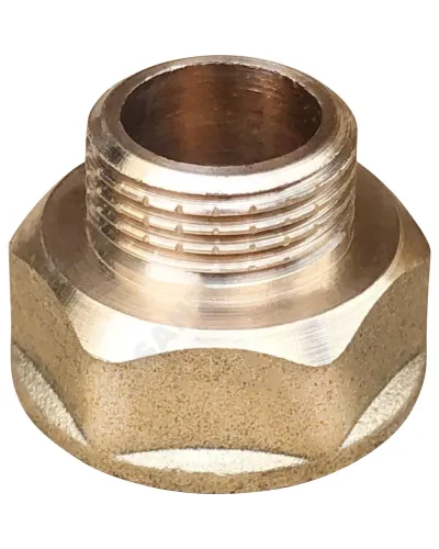 Переход латунь Ду 15х8 (1/2х1/4) ВР/НР VALFEX VF.592.L.012.014