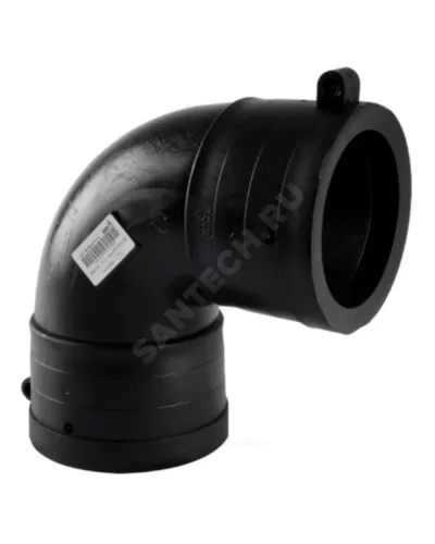 Отвод электросварной ПЭ100 Дн 20х90гр Ру16 SDR11 Type B TEGA 1819009