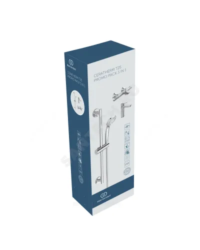 Промо-комплект для ванны с душем CERATHERM T25 Ideal Standard BC984AA