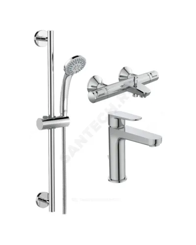 Промо-комплект для ванны с душем CERATHERM T25 Ideal Standard BC984AA