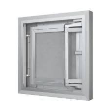 Люк под плитку нажимной алюминий 300х500 на износоустойчивой петле Evecs CERAMO COMFORT D3050