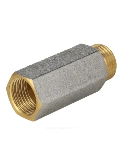 Удлинитель латунь никель Ду 15 (1/2) L=80мм ВР/НР Aquasfera 9038-08