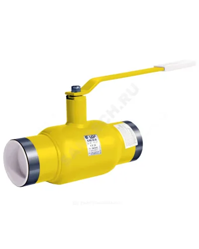 Кран шаровой сталь газ КШ.Ц.П.GAS Ду 100 Ру25 п/привар L=300мм LD КШ.Ц.П.GAS.100/080.025.Н/П.02