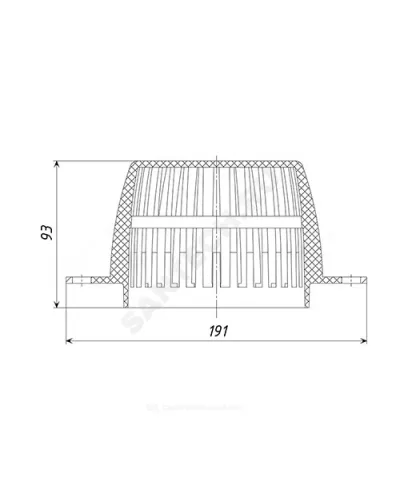 Листвоуловитель PP Дн 120 Татполимер ТП-72.100