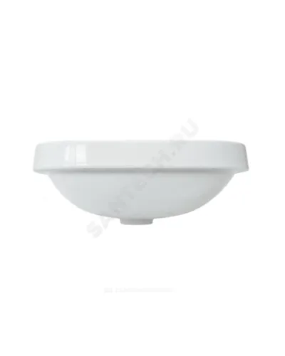 Умывальник врезной Infinity Inside 60 без отверстия под смеситель белый Sanita Luxe INF60SLWB01I