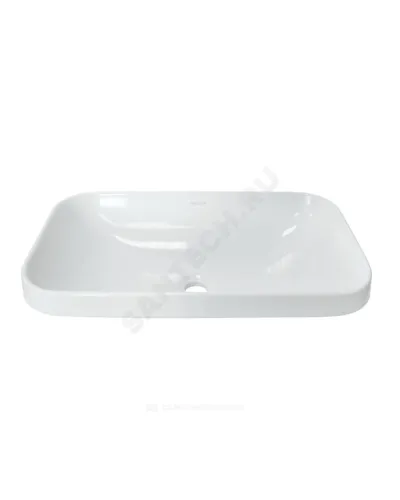 Умывальник врезной Infinity Inside 60 без отверстия под смеситель белый Sanita Luxe INF60SLWB01I