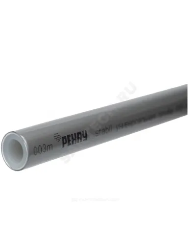 Труба PE-Xa/AI/PE серая Дн 16,2х2,6 Ру10 Тмакс=95C бухта 100м RAUTITAN stabil Рехау 11301213100