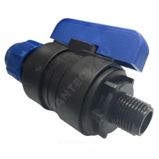 Кран шаровой компрессионный Дн 25х3/4" НР Ру16 VALFEX 1210012625034