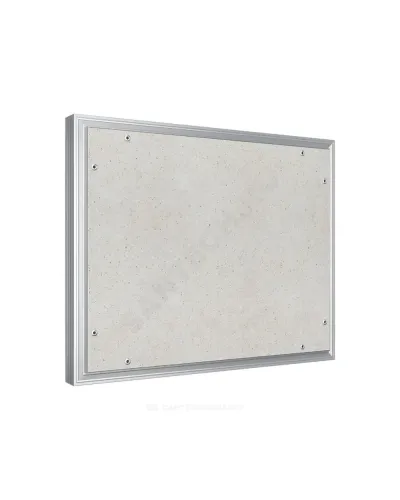 Люк под плитку нажимной алюминий 500х600 на износоустойчивой петле Evecs CERAMO OPTIMUM D5060