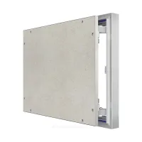 Люк под плитку нажимной алюминий 300х400 на износоустойчивой петле Evecs CERAMO OPTIMUM D3040