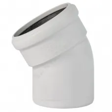 Отвод PP-MD бесшумная светло-серый Skolan Safe SKB Дн 110х30гр (DN110) б/нап в/к Ostendorf 335110