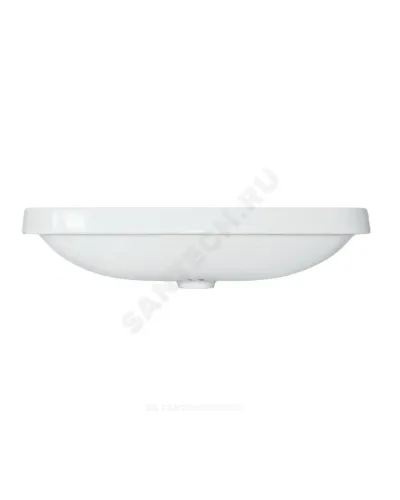 Умывальник врезной Infinity 60 без отверстия под смеситель белый Sanita Luxe WB.IN/Infinity/60-N/WHT.G/S1