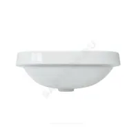 Умывальник врезной Infinity 60 без отверстия под смеситель белый Sanita Luxe WB.IN/Infinity/60-N/WHT.G/S1