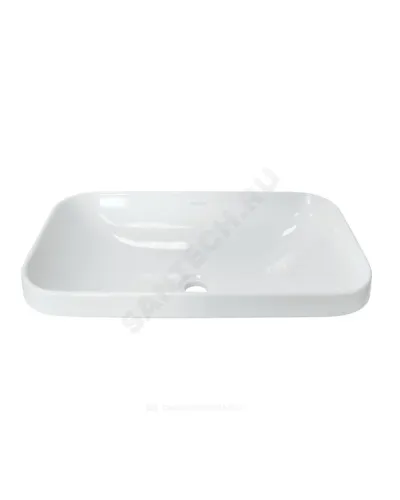 Умывальник врезной Infinity 60 без отверстия под смеситель белый Sanita Luxe WB.IN/Infinity/60-N/WHT.G/S1