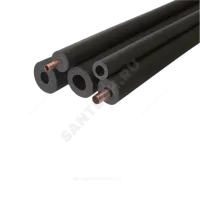 Трубка вспененный полиэтилен BLACK STAR 10/6 L=2м Тмакс=95°C черный Energoflex EFXT010062BS